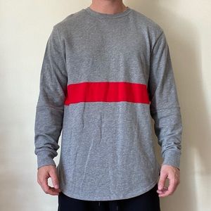 BLACKSCALE Stripe Long Sleeve